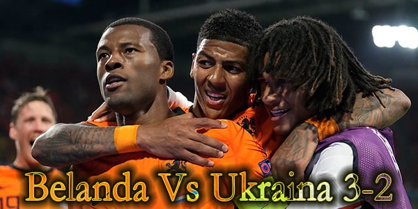 Pertandingan Belanda Vs Ukraina Euro 2020 3-2